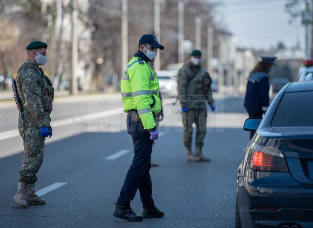 Într-o singură zi, 91 de amenzi în Suceava pentru încălcarea restricțiilor privind circulația persoanelor