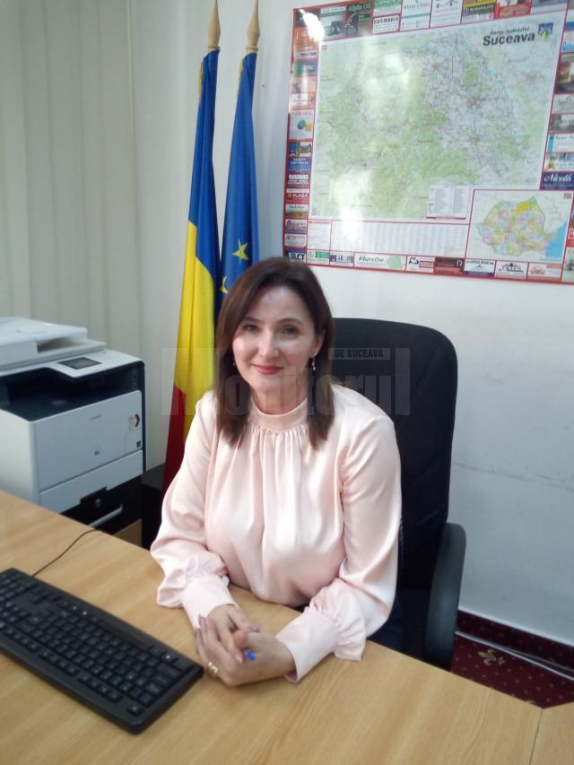 Purtătorul de cuvânt al Prefecturii Suceava, Diana Gășpărel