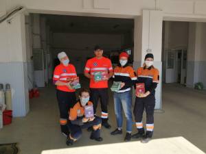 1.000 de batoane “Cereal Bar” au ajuns la cadrele medicale din spitalul Fălticeni