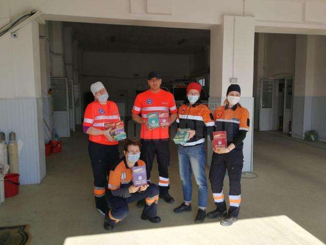 1.000 de batoane “Cereal Bar” au ajuns la cadrele medicale din spitalul Fălticeni