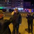 Dezinfecție cu utilaje militare, pe străzile Sucevei, în lupta împotriva coronavirusului