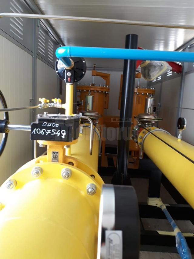 Stația de presiune redusă care va alimenta cu gaz cartierul Burdujeni Sat urmează să fie montată