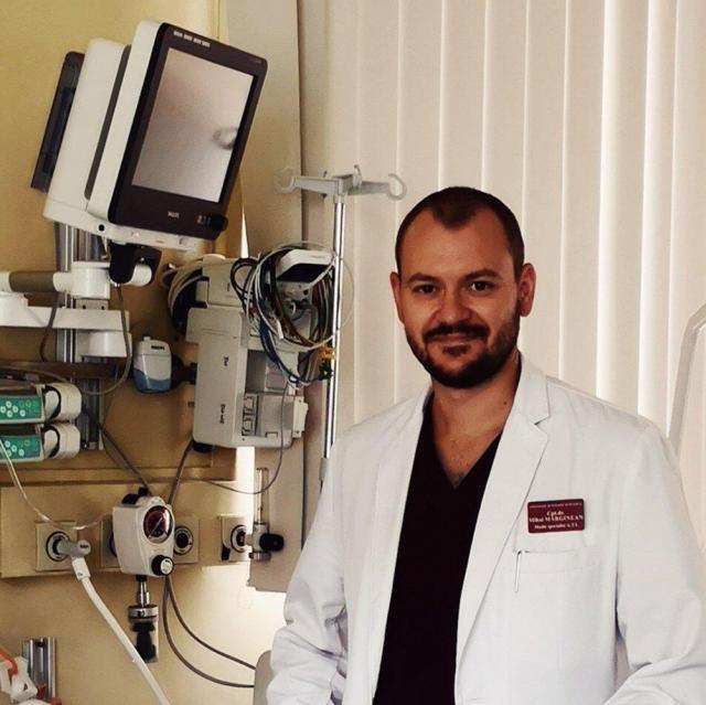 Căpitan medic Mărginean Mihai Alexandru - specialist ATI