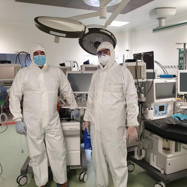 Bioinginerul Dragos Vicoveanu a pus în funcțiune 5 stații complete de monitorizare avansată a pacientului