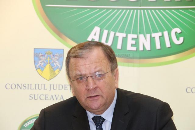 Președintele CJ Suceava, Gheorghe Flutur