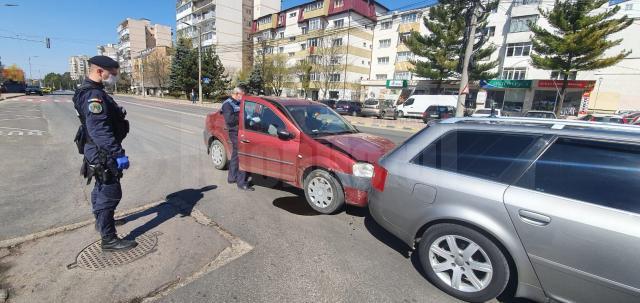 Tamponarea care l-a oprit pe șoferul pericol public