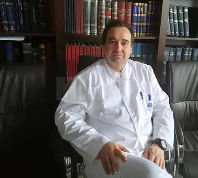 dD. Lucian Eva, managerul Spitalului de Neurochirurgie Iaşi