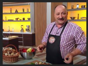 Vasile Rusu, fostul viceprimar din Broșteni, pe când participa la „Chefi la cuțite”