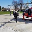 Gravidă cu gemeni, transportată cu elicopterul de la Rădăuți la Maternitatea ”Cuza Vodă” Iași