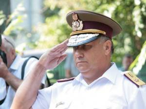 Coordonatorul militar al Spitalului de Urgență „Sfântul Ioan cel Nou” Suceava, generalul dr. Ionel Oprea   FOTO MApN