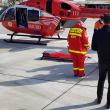 O gravidă cu gemeni a fost transportată cu elicopterul de la Rădăuți la Maternitatea ”Cuza Vodă” Iași