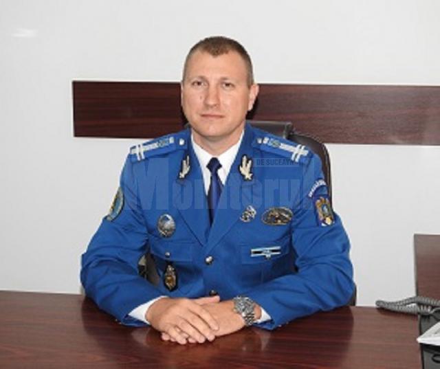 Colonelul Mihai Marian Lungu, șeful Inspectoratului de Jandarmi Județean Suceava