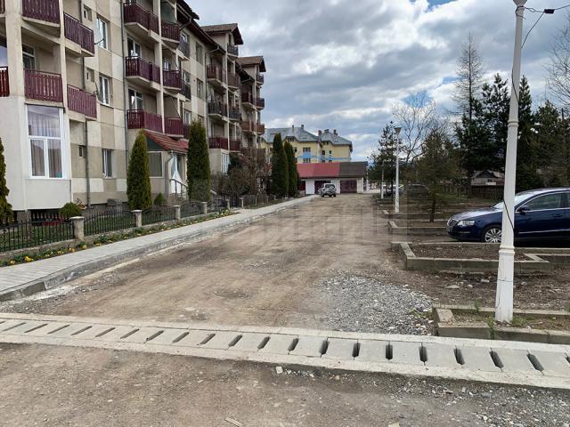 Primăria Vatra Dornei finalizează anul acesta proiectul cu fonduri din bugetul local pentru asfaltarea mai multor străzi