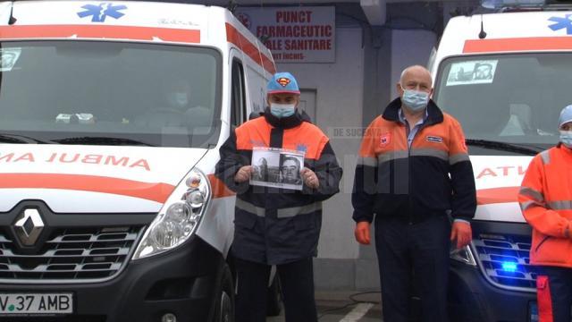 Moment de reculegere în memoria ambulanțierului Ion Irimescu, răpus de virus, la Stația de Ambulanță Suceava