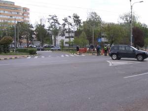 Restricțiile de circulație prin fața Spitalului Județean Suceava au fost ridicate parțial