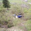 Bărbat de 73 de ani, mort după ce s-a răsturnat cu tractorul într-o râpă