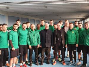 Ion Lungu i-a vizitat pe fotbaliștii Forestei în iarnă, în timpul pregătirilor pentru retur