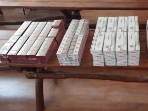 Ţigările confiscate din Bazarul Rădăuți
