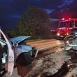 Două mașini s-au ciocnit violent la ieșirea din Suceava spre Plopeni