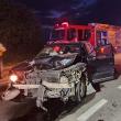 Două mașini s-au ciocnit violent la ieșirea din Suceava spre Plopeni