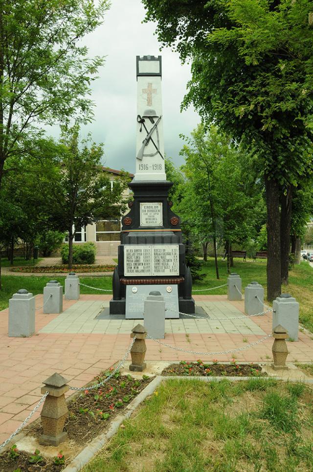 Monumentul Eroilor din Primul Război Mondial, din Burdujeni