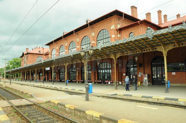 Gara Burdujeni a fost igienizată şi dezinfectată pentru a asigura un tranzit în condiții sigure