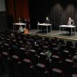 Ședință a Consiliului Local Suceava, ținută în sala de spectacole a Centrului Cultural Bucovina, din cauza pandemiei de coronavirus