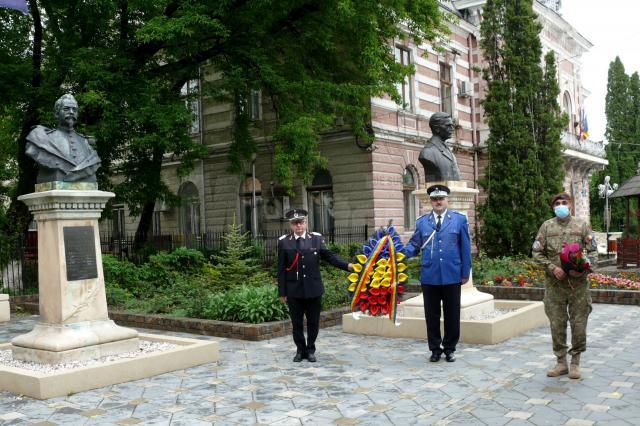 La Fălticeni, omagiu adus eroilor națiunii române