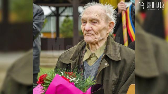 Eroi comemorați la Straja, în prezența unuia din ei – George Cotos, în vârstă de 100 de ani