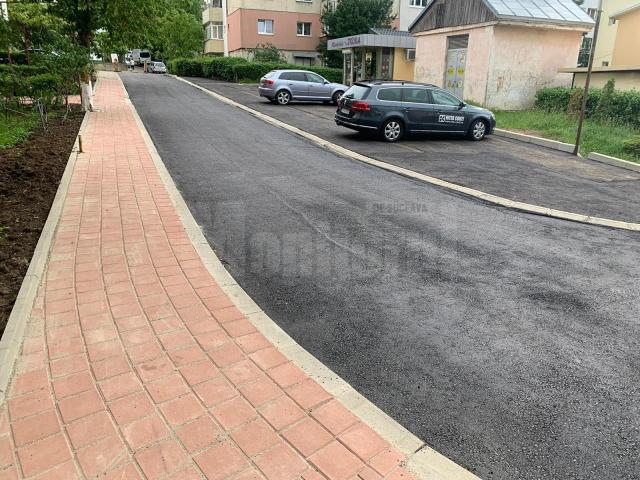 O nouă parcare de reședință finalizată în Obcini