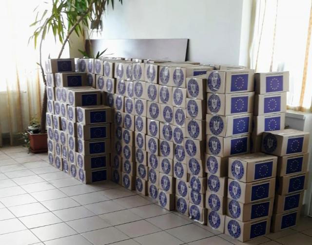 A început distribuirea pachetelor cu produse de igienă pentru persoane defavorizate