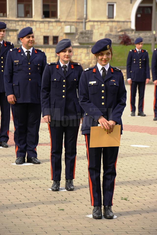 Festivitate de absolvire la Colegiul Naţional Militar „Ştefan cel Mare” din Câmpulung Moldovenesc