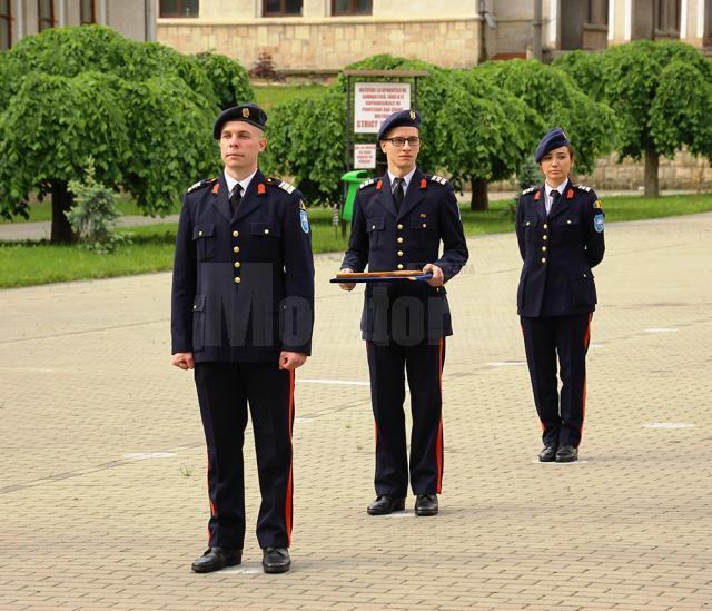 Festivitate de absolvire la Colegiul Naţional Militar „Ştefan cel Mare” din Câmpulung Moldovenesc