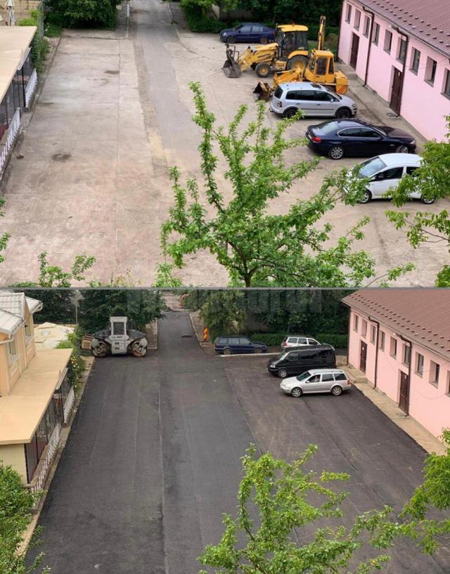 O nouă parcare de reședință finalizată în Obcini, unde alte trei sunt în lucru