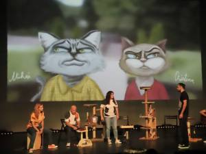 Pisici va fi primul spectacol în aer liber al Teatrului "Matei Vișniec", de la reluarea activităţii