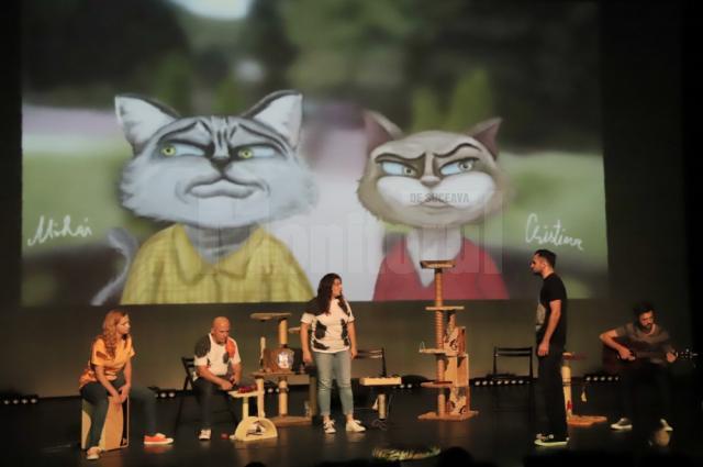 Pisici va fi primul spectacol în aer liber al Teatrului "Matei Vișniec", de la reluarea activităţii