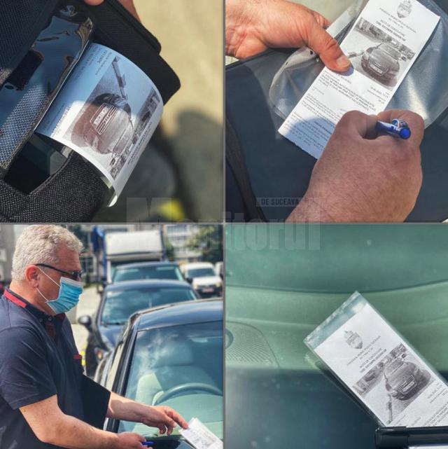 Amenzile pentru parcare, imprimate cu fotografia mașinii, pot fi achitate și online