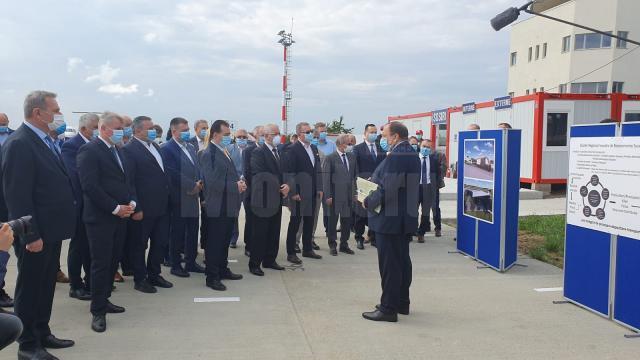 Proiectele de dezvoltare ale aeroportului le-au fost prezentate oficialilor guvernamentali