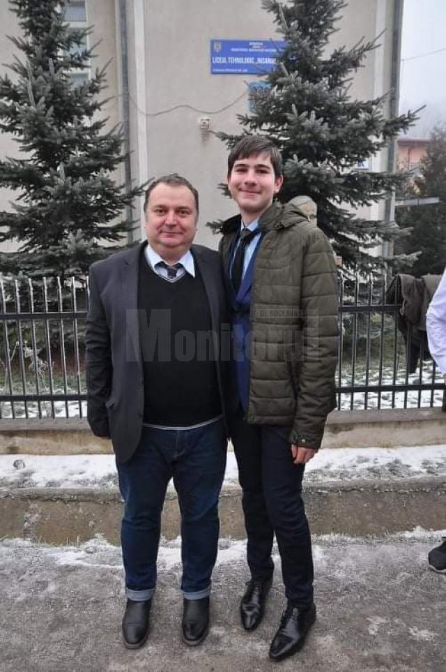 Cosmin Ilie Sava, Liceul Tehnologic ”Nicanor Moroșan” Pârteștii de Jos