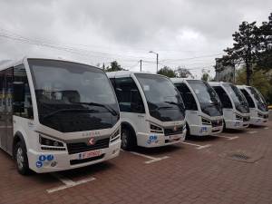 10 autobuze electrice mici, la fel ca cele cumpărate din fonduri elvețiene, vor ajunge în Suceava pînă la finele anului