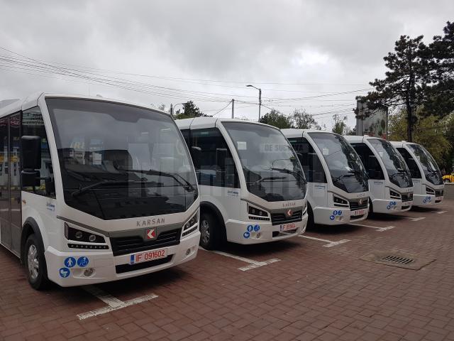 10 autobuze electrice mici, la fel ca cele cumpărate din fonduri elvețiene, vor ajunge în Suceava pînă la finele anului