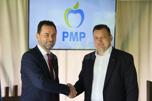 Marian Andronache și Bogdan Codreanu vor candida din partea PMP pentru Primăria Suceava, respectiv președinția Consiliului Județean