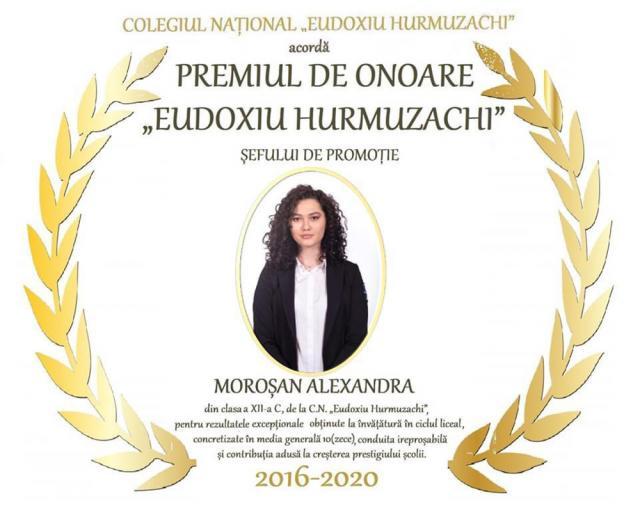 Bilanțul performanței școlare de la Colegiul Național „Eudoxiu Hurmuzachi” din Rădăuți, la final de an școlar 2019-2020