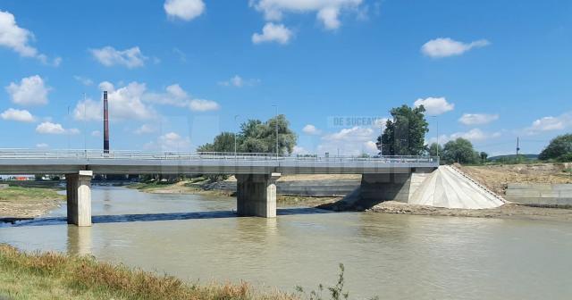 Podul Unirii a trecut cu bine de inundațiile puternice din ultima perioadă