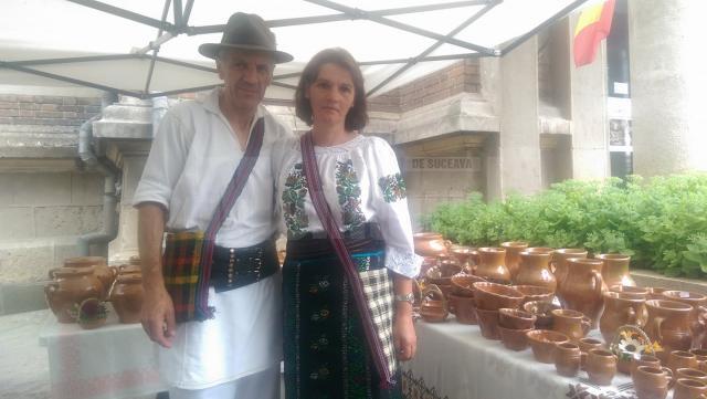 Dumitru și Angela Pascaniuc din Marginea