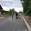 Pe strada Pepenăriei, din cartierul Mihai Viteazu, s-a turnat primul strat de asfalt
