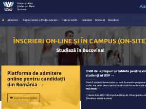 Înscriere on-site și on-line la USV