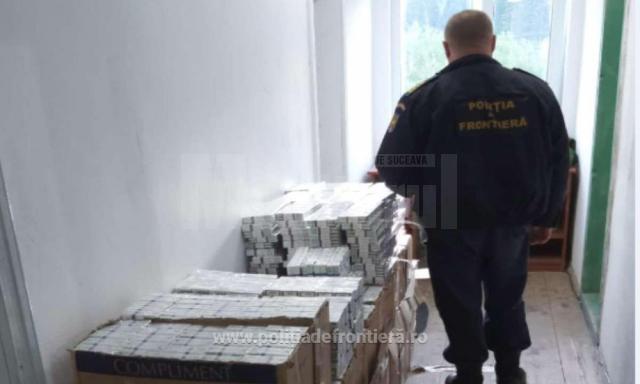 Țigări de contrabandă de aproape 40.000 de euro reținute în weekend