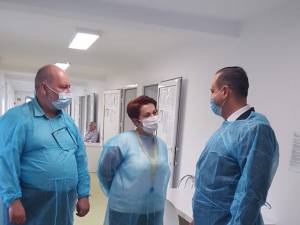 Directorul DSP şi prefectul de Suceava, în vizită la Spitalul „Sf. Luca” Sucevița