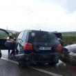 Șase mașini, implicate într-un accident pe E 85